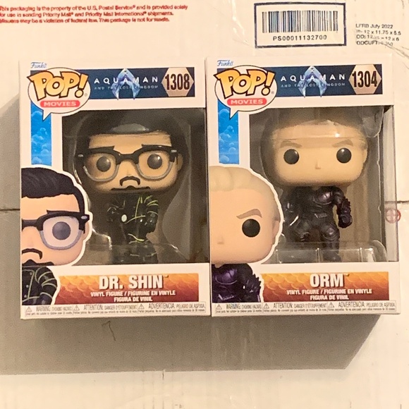 Funko Other - Aquaman the last kingdom Funko pop set (NWT)